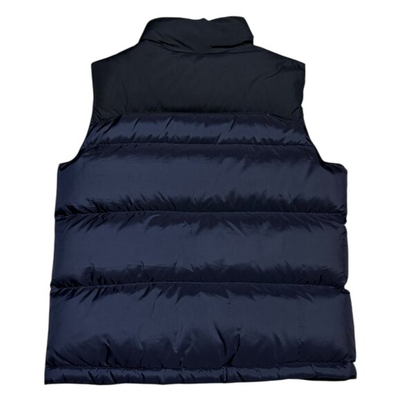 POLO RALPH LAUREN Down Fill Blue Winter Puffer Parka Vest Womens Small - Picture 2 of 5